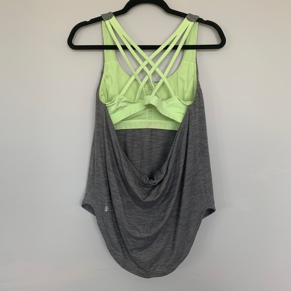 Lululemon Grey Wild Tank Size 8